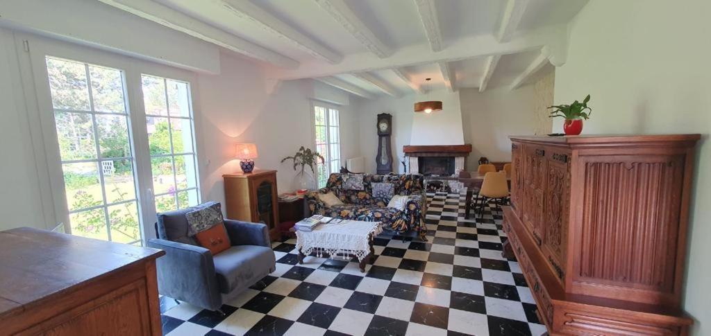 Condette Maison Au Calme Avec Jardin Pres Du Chateau, Foret Et Plage מראה חיצוני תמונה